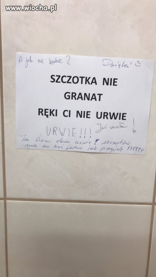 Szczotka... Granat...