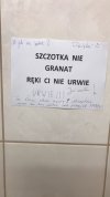 Szczotka... Granat...