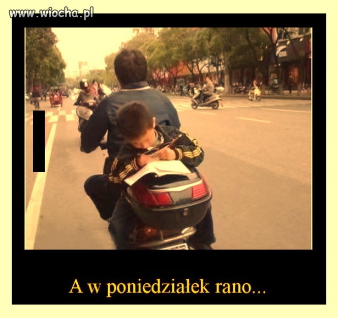 W drodze do szkoły