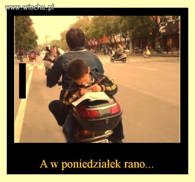W drodze do szkoły