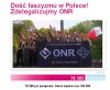 Wskaźnik "poparcia" społeczeństwa dla ONR