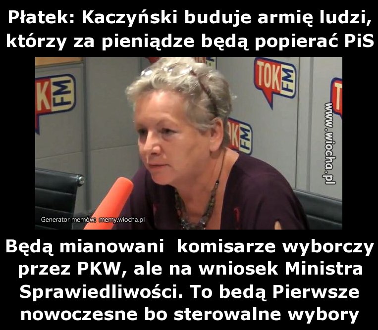 Sposób Pisu na FAŁSZOWANIE WYBORÓW 