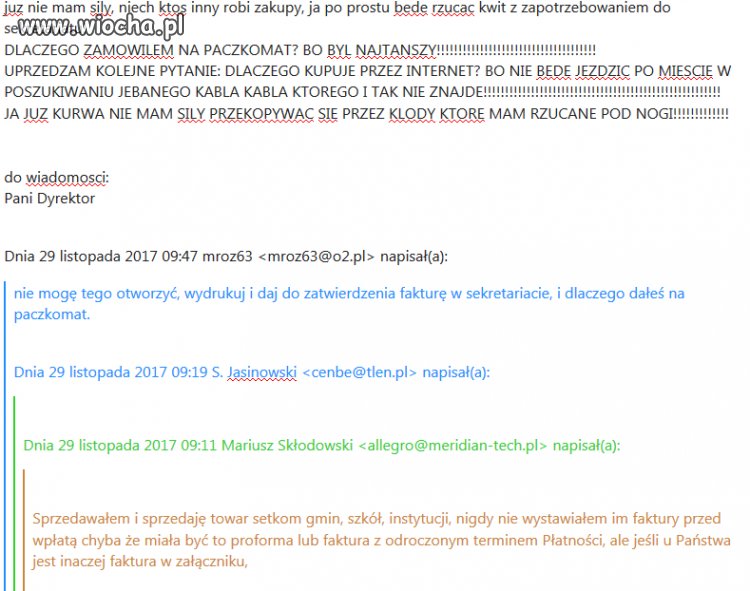 A w szkole jak zawsze...