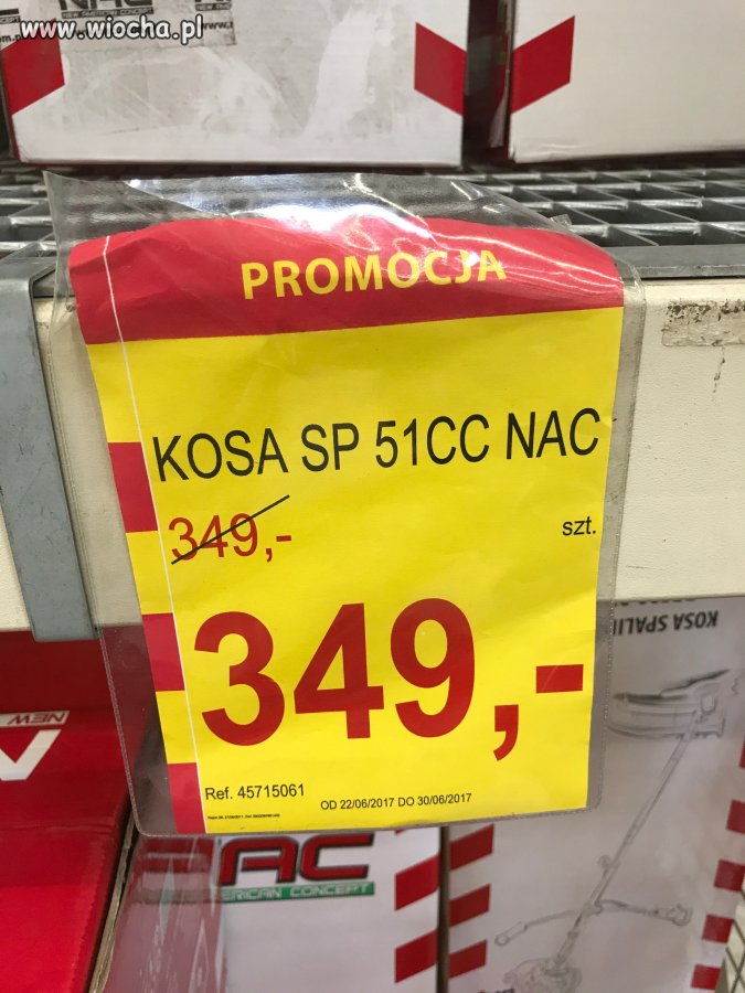 Promocja w markecie budowlanym