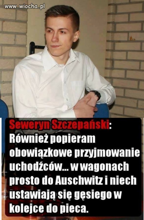 Proponuje gościowi tygodniowy obóz w Auschwitz