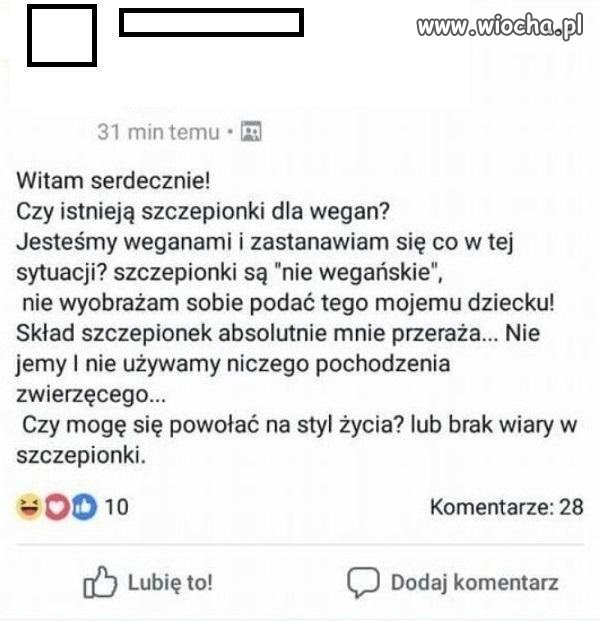 Wegańskie szczepionki