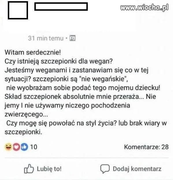 Wegańskie szczepionki