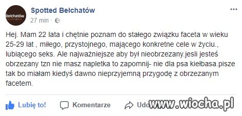 Wie czego chce.