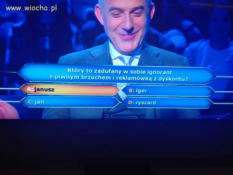 Tymczasem w Milionerach,  