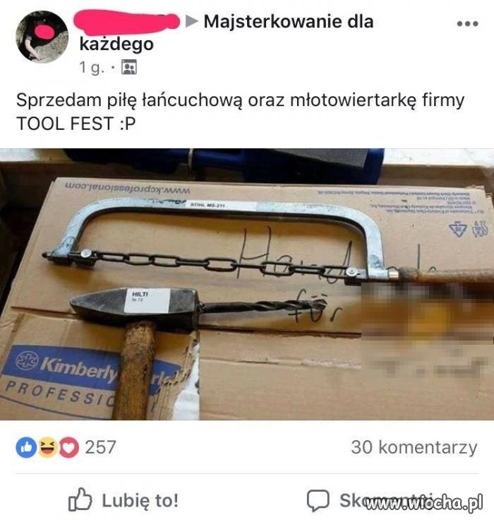 Niezbędne narzędzia