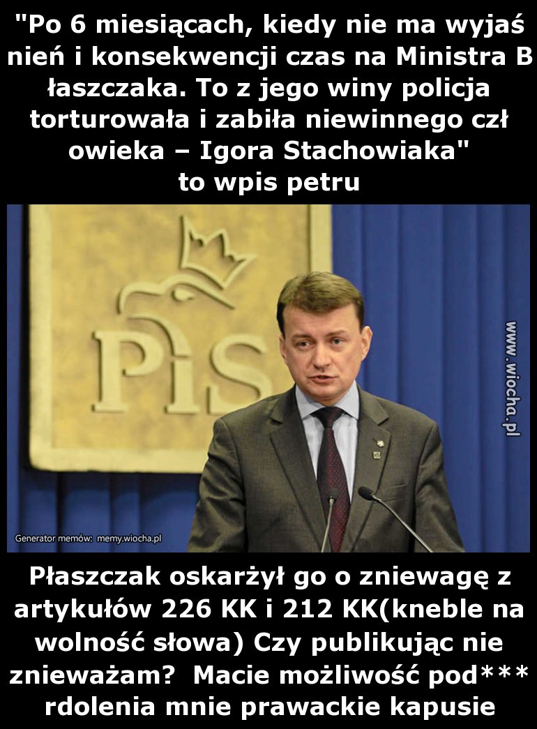 Kapuśchallenge dla prawactwa