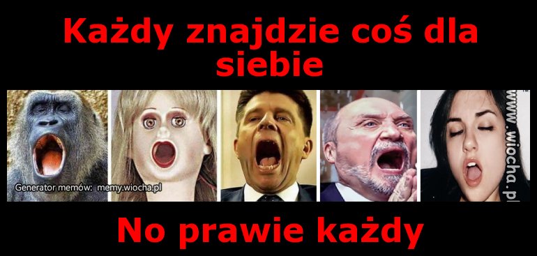 Każdy znajdzie coś dla siebie