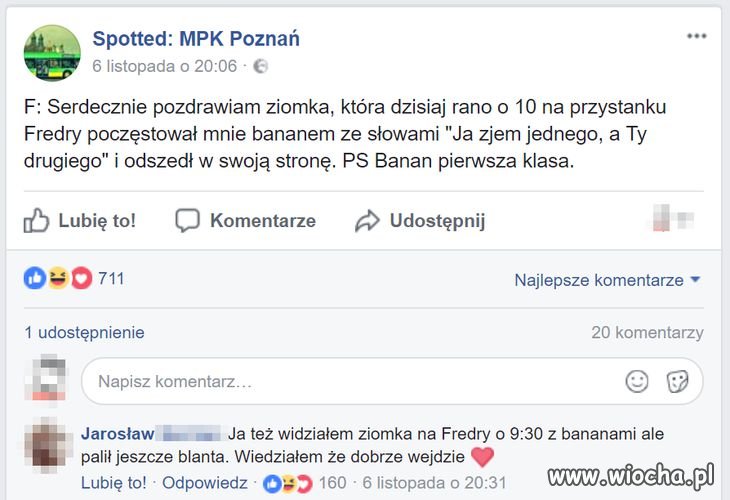 Poznań-miasto bananów