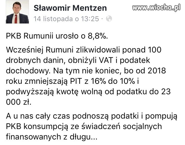 Wiara, że naród za pomocą podatków może się wzbogacić