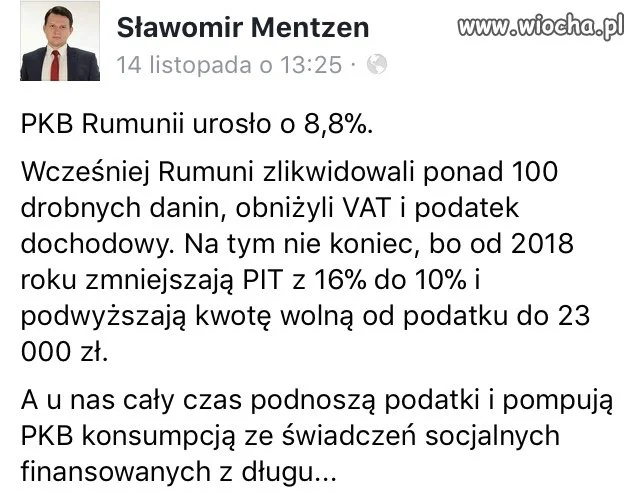 Wiara, że naród za pomocą podatków może się wzbogacić