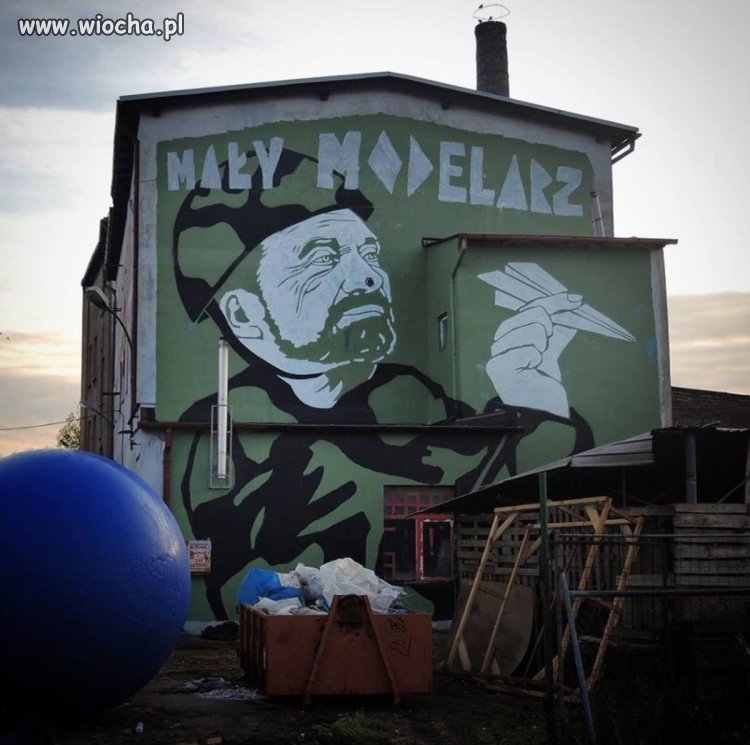 Antek ma swój mural