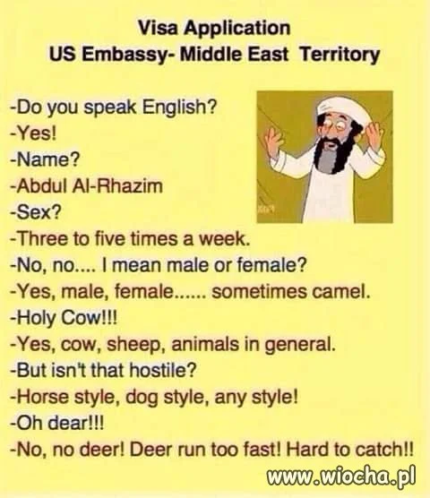 Arab stara się 