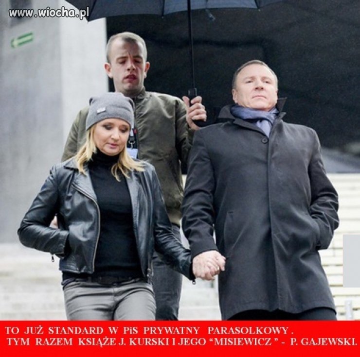 Prezes TVP i jego kochanka też maja parasolkowego 