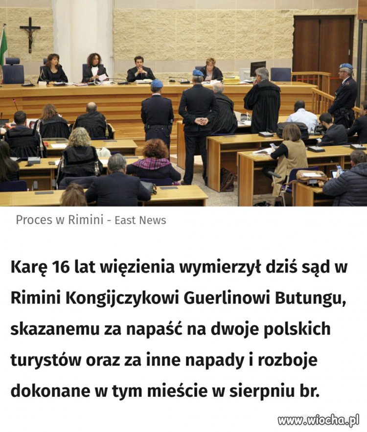 Nie o wyrok tu chodzi choć ten też jest istotny.