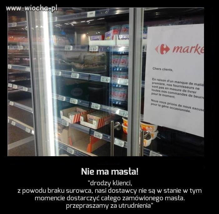 Nie ma masła!