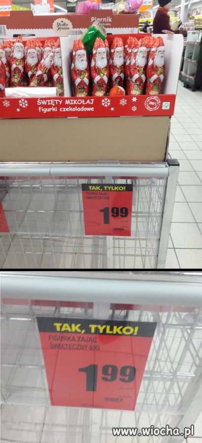 Już czuć magię świąt w biedronce ...