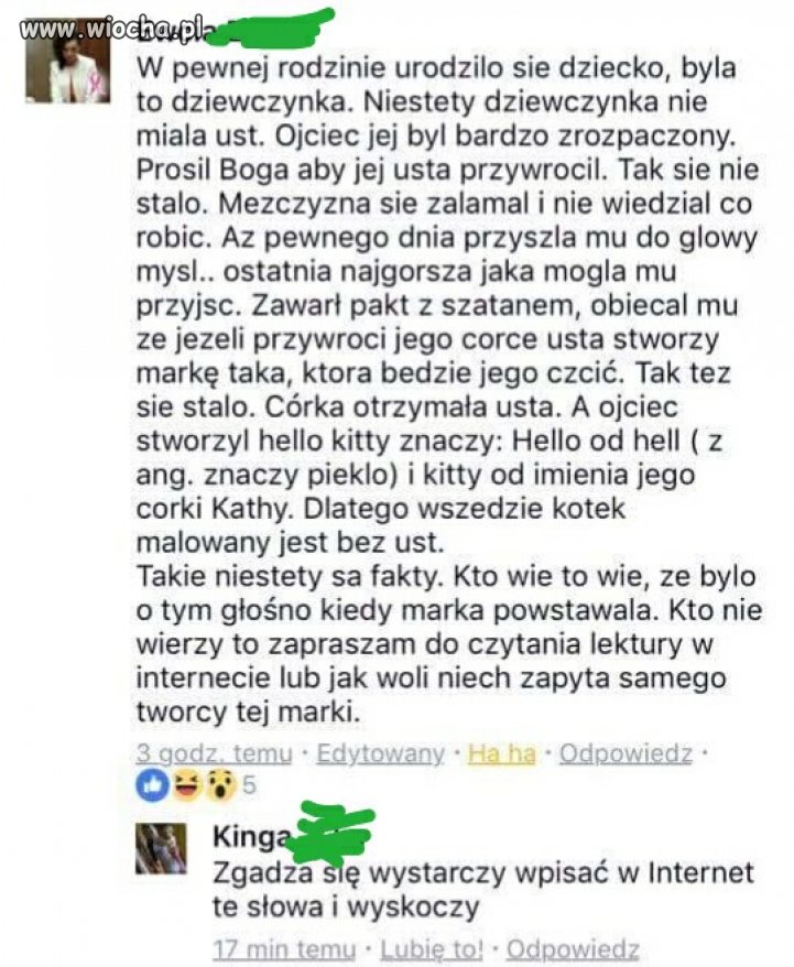 Z strony antyszczepionkowców 