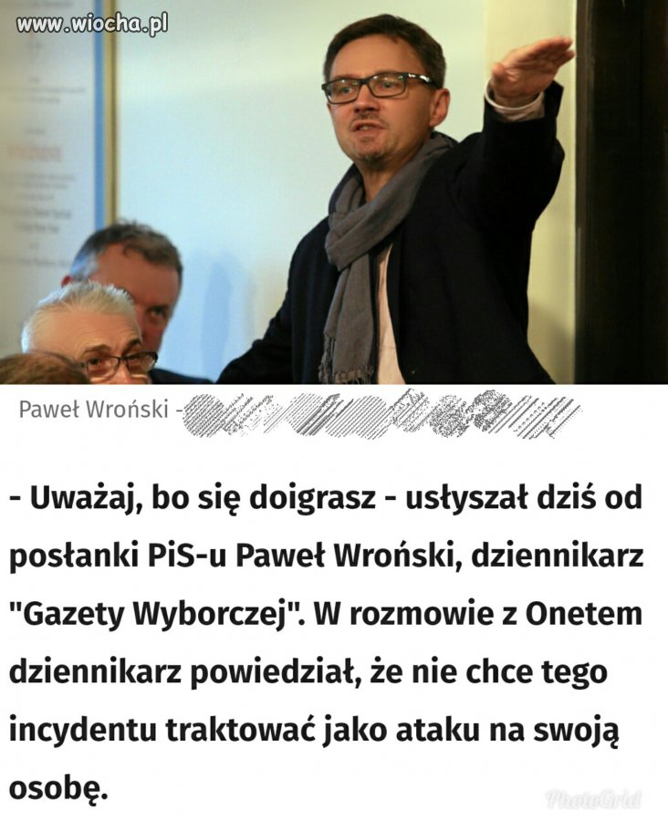 Od nadmiaru władzy zaczyna się w głowie pier..ć