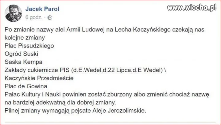 Kolejne zmiany
