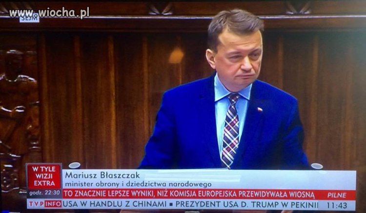 Błaszczak jest ministrem MON?
