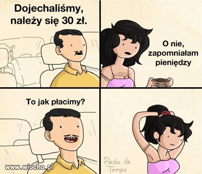 Jak zapłacić za taksówkę