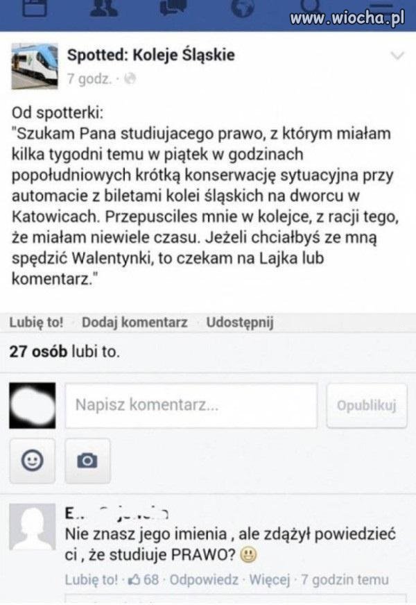 Pewnie jest też weganinem
