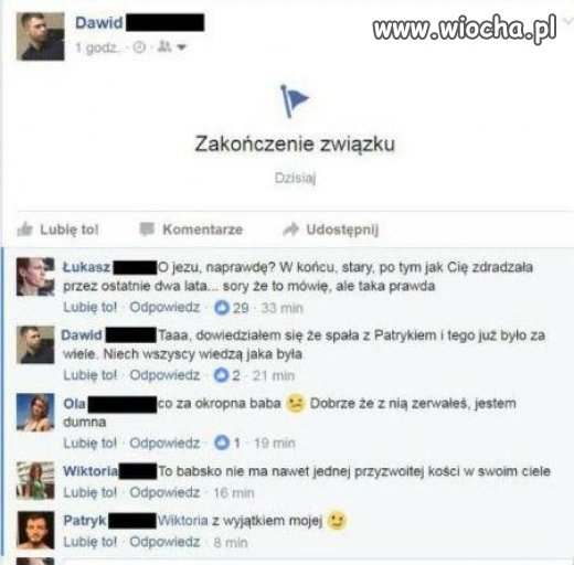 Riposta Patryka. 
