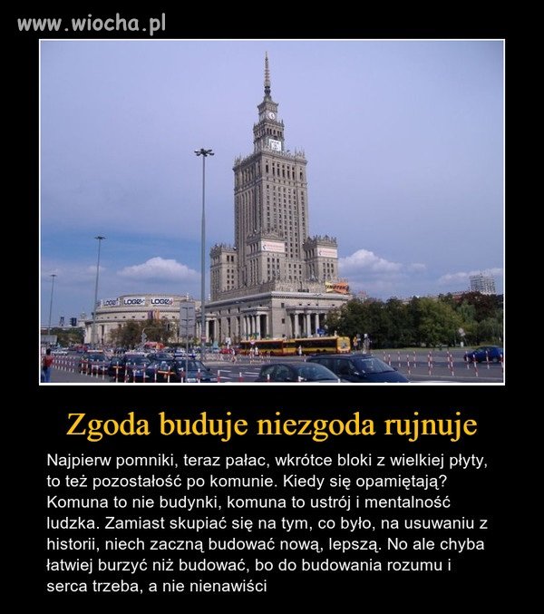 Ta cała walka z komuną, to jeden wielki kit.