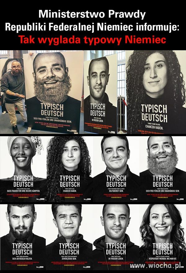 Tak już wygląda Typowy Niemiec