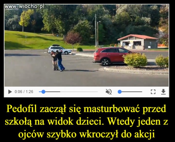 Najpierw go nagrał, a potem wpier...