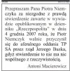 Znalezione w gazecie 