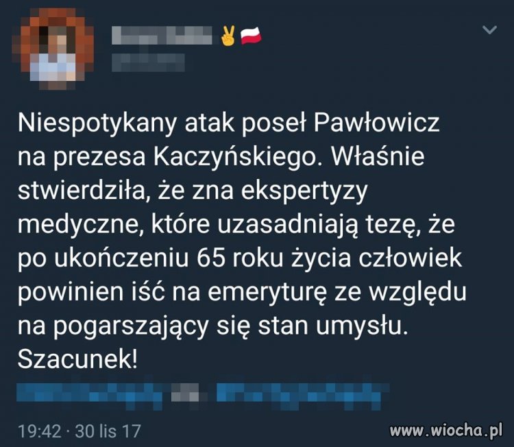 Prezes się leczy...czyżby