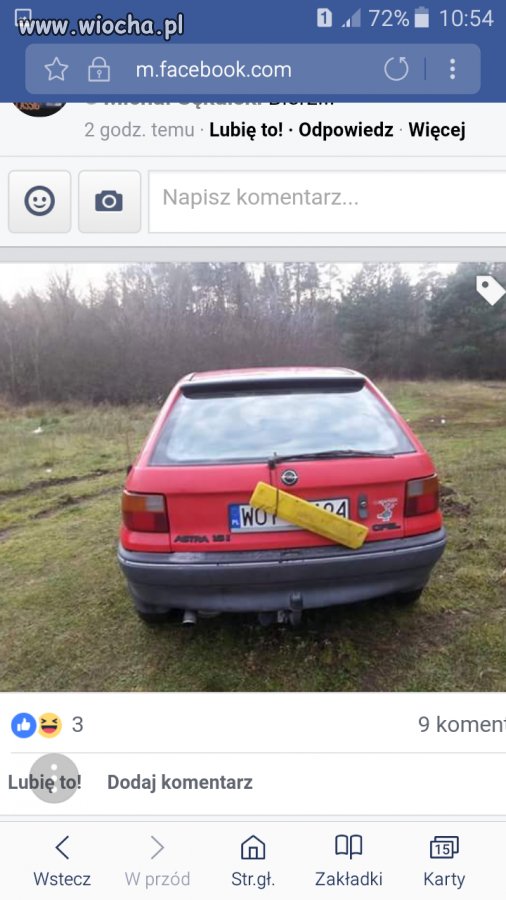 Widziałem już różne sposoby zasłaniania tablic,