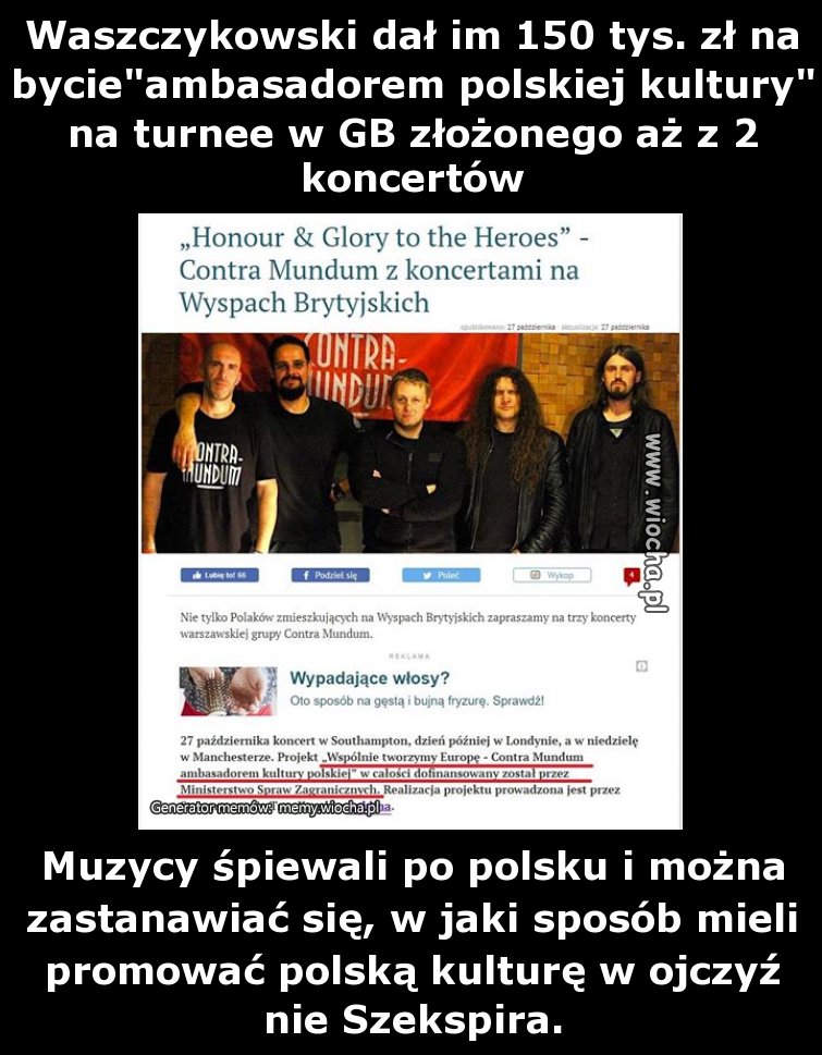 I co że śpiewam po polsku w GB niech się lenie uczą
