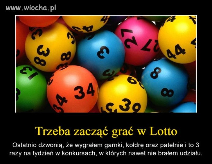Żeby wygrać trzeba grać