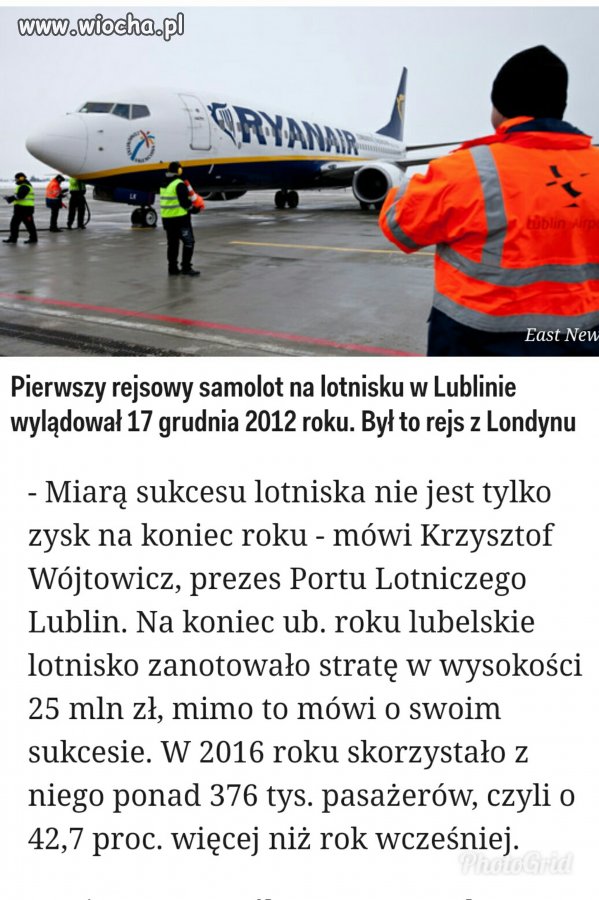 Miarą sukcesu nie jest zysk ..a strata.
