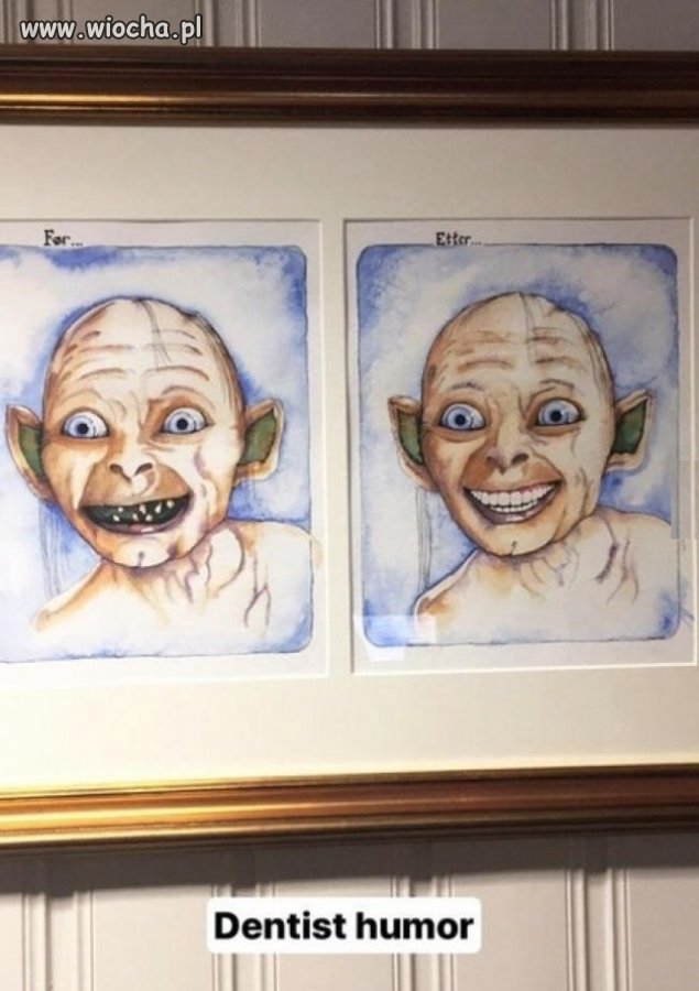 Dentystom chyba humor dopisuje