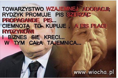 Przedtem komuna robiła ludzi w jucha