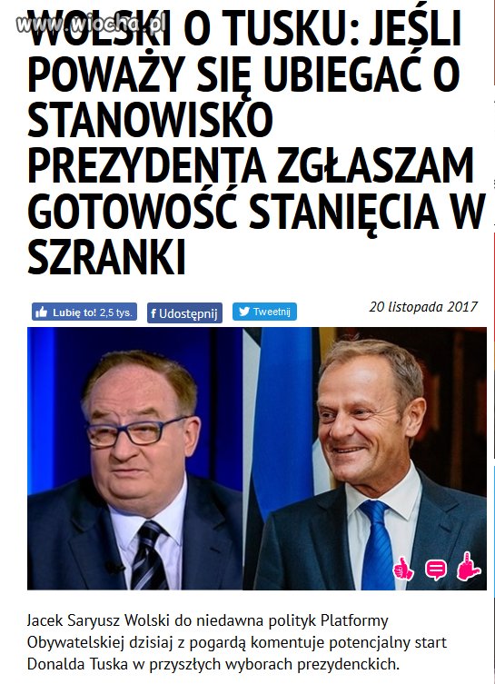 PIS drży ... ze strachu