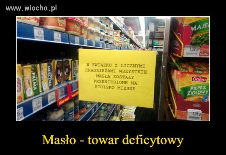 Historii masła ciąg dalszy