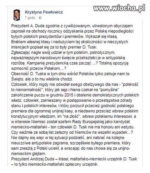 Świat według Pawłowicz