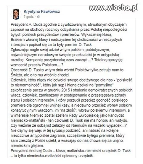Świat według Pawłowicz