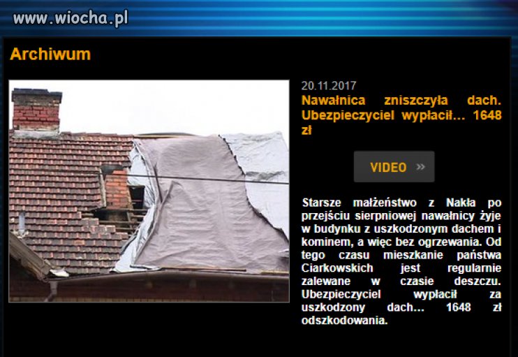 To się ubezpieczyciel "postarał"