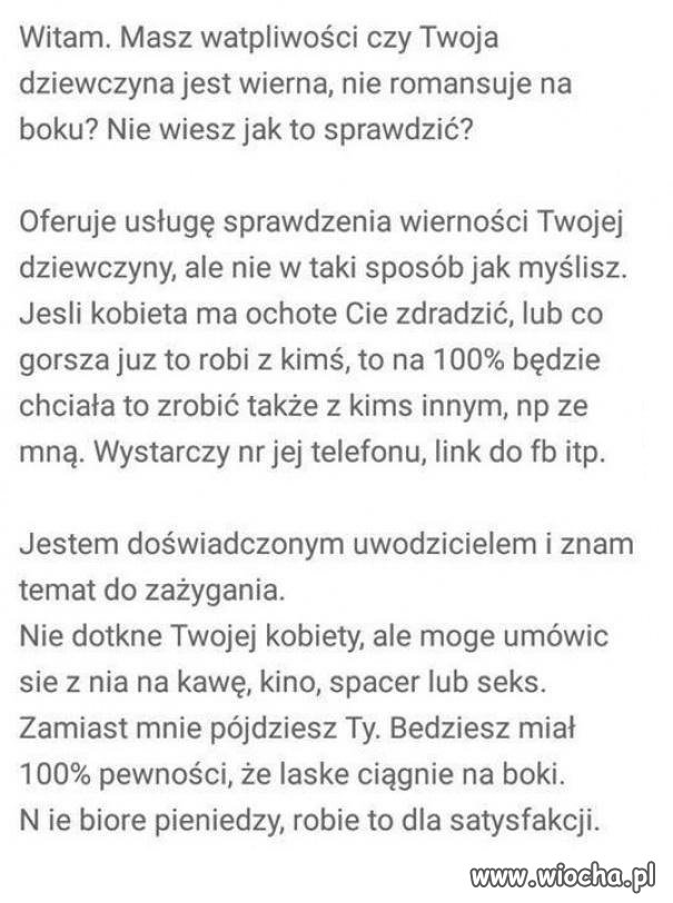 Ktoś chętny?