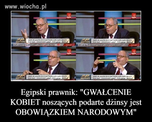 Żeby ciebie dziadu ktoś zgwałcił, to zrozumiesz 